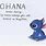 Stitch Says Ohana Means Family