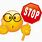 Stop Sign Emoji Clip Art