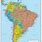 Sud America Map