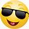 Sunglasses Man. Emoji