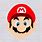 Super Mario Face SVG