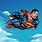 Superman Fly Cartoon