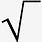 Symbol for Square Root