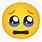Teary Eye Emoji Images