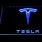 Tesla Logo Neon