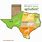 Texas Agriculture Map