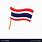 Thai Flag Cartoon