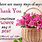 Thank You for Flowers Sayings
