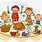 Thanksgiving Family Dinner Clip Art