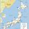 The Map of Japan