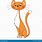 Thin Cat Clip Art