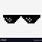 Thug Life Pixel Glasses