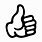 Thumbs Up Emoji Silhouette