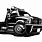 Tow Truck Vector Free