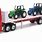 Toy Semi Trucks with Trailers
