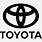 Toyota Logo Black
