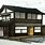 Traditional Japanese House Drawing