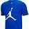 Transaprent Blue Jordan Shirt