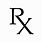 Treatment Symbol RX
