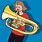 Tuba Player Clip Art