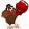Turkey with Boxing Gloves On