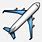 Turned Airplane Emoji