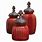 Tuscan Red Canister Set