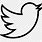 Twitter Icon Outline