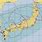 Typhoon Japan Today Map