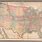 USA Map 1880