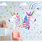 Unicorn Wall Decals for Girls