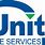 United Site Services White Logo