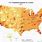 Us Map by Population Density