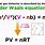 Van Der Waals Formula