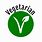 Vegetarian Logo Menu