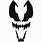 Venom Logo Outline