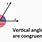 Vertical Angles Degree