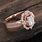 Vintage Rose Gold Diamond Engagement Ring