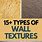Wall Texture Examples