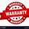 Warranty Vector Image