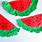 Watermelon Paper Plate Craft