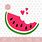 Watermelon Slice SVG