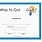 Way to Go Certificate Printable