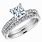 Wedding Ring One Diamond