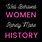 Well Behaved Women Rarely Make History SVG