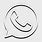 Whats App Icon.png White Color