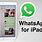 Whatsapp iPad