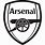 White Arsenal Logo