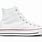 White Converse High Tops