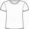 White T-Shirt Outline